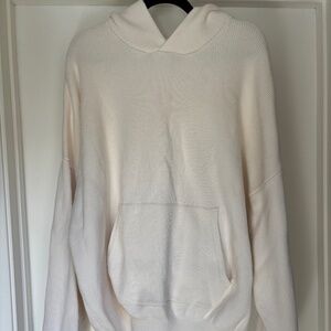 ALO Yoga Scholar Hooded Sweater - Ivory